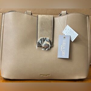 EVIE TAUPE TOTE BY LUELLA GREY LONDON